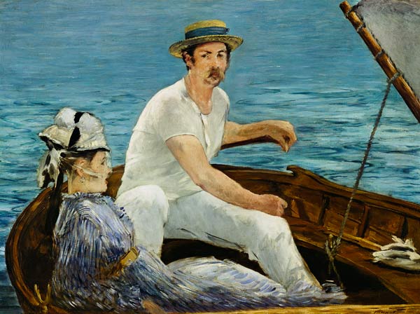 La portion de bateau à Edouard Manet