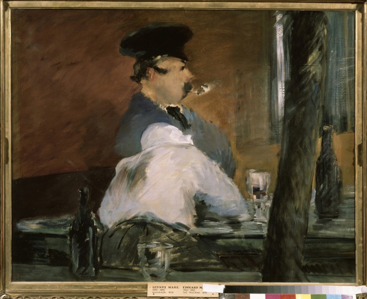 The Bar (Le Bouchon) à Edouard Manet