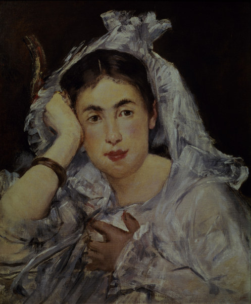 E.Manet, Marguerite de Conflans mit Kap. à Edouard Manet