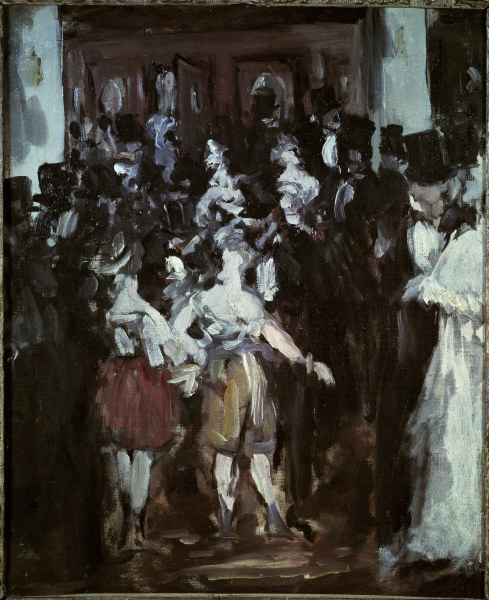 E.Manet, Maskenball in der Opera à Edouard Manet