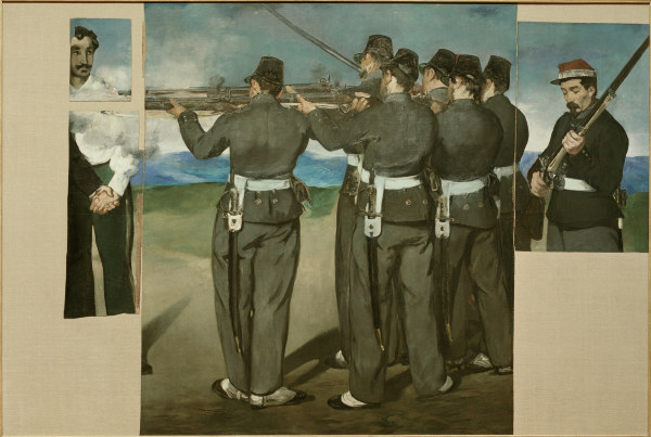 Execution of Maximilian of Mexico à Edouard Manet
