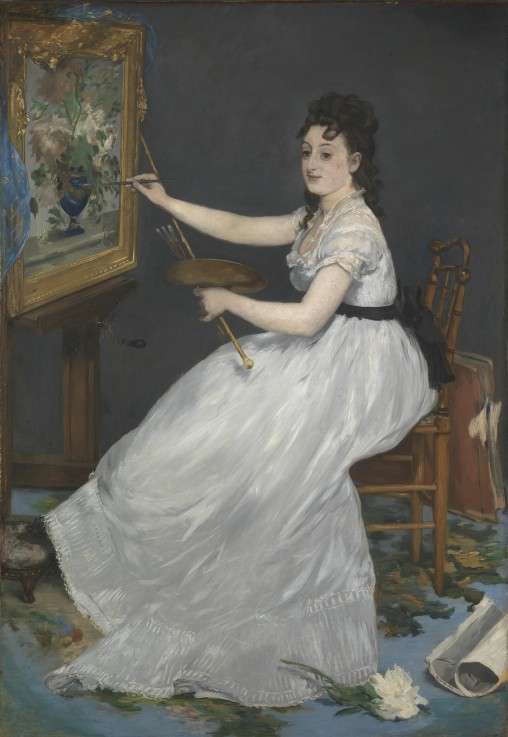 Eva Gonzalès à Edouard Manet