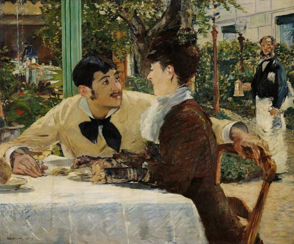 Couple chez Père Lathuille à Edouard Manet