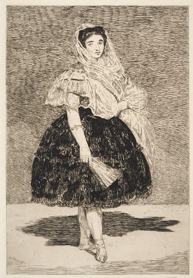 Lola de Valence à Edouard Manet