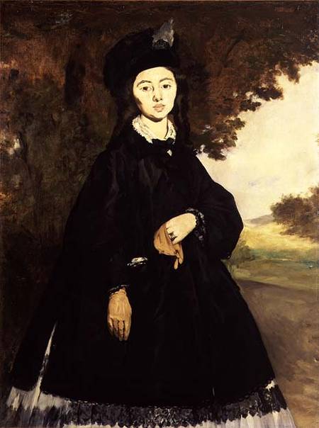 Madame Brunet à Edouard Manet