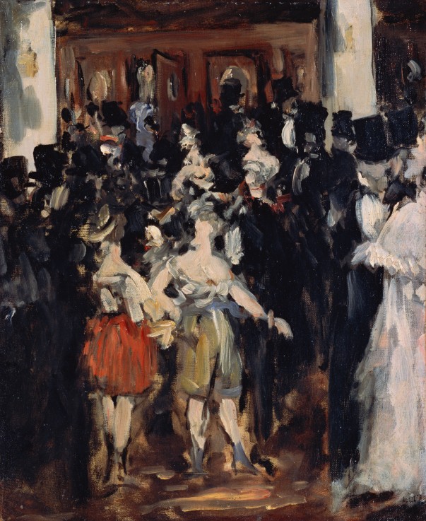 Masked Ball at the Opera à Edouard Manet