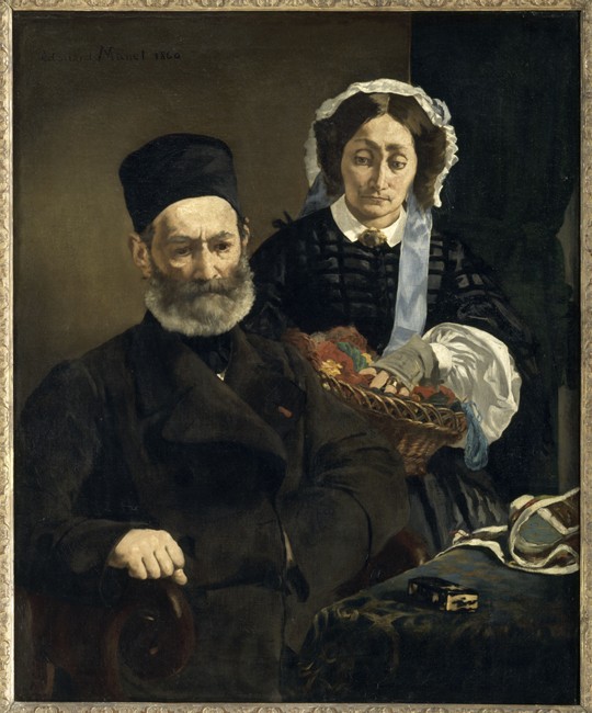 Monsieur and Madame Auguste Manet à Edouard Manet