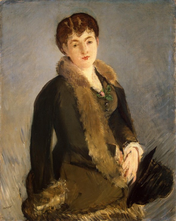 Portrait of Mademoiselle Isabelle Lemonnier à Edouard Manet