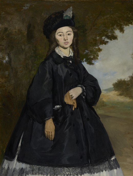 Portrait of Madame Brunet à Edouard Manet