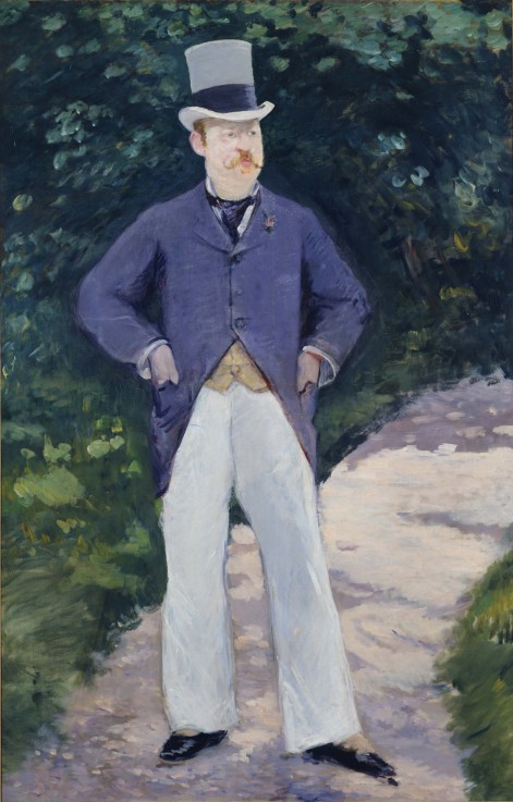 Portrait of Monsieur Brun à Edouard Manet