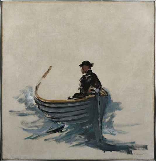 Study for The Escape of Rochefort, 1881 (oil on canvas laid on panel) à Edouard Manet