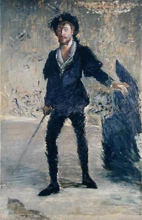 Jean-Baptiste Faure in the Opera 'Hamlet' by Ambroise Thomas