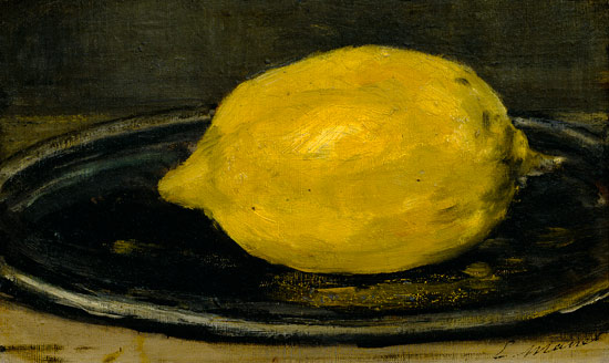 The Lemon à Edouard Manet