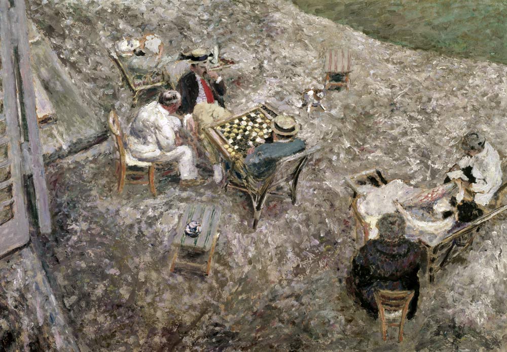 The Checker Board  à Edouard Vuillard