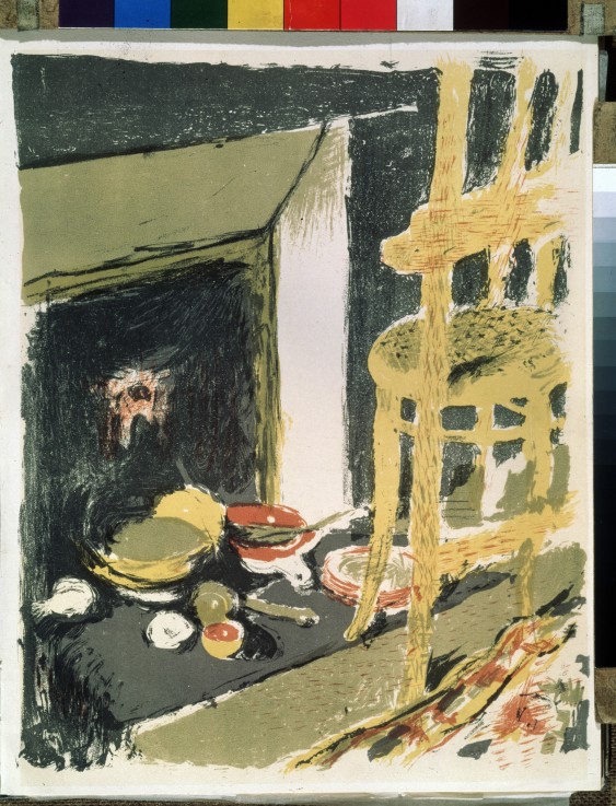 At the hearth à Edouard Vuillard