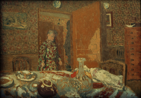 Fruehstueckstisch, 1900. à Edouard Vuillard