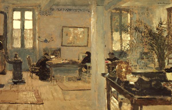 In the Room, 1890s (oil on canvas)  à Edouard Vuillard