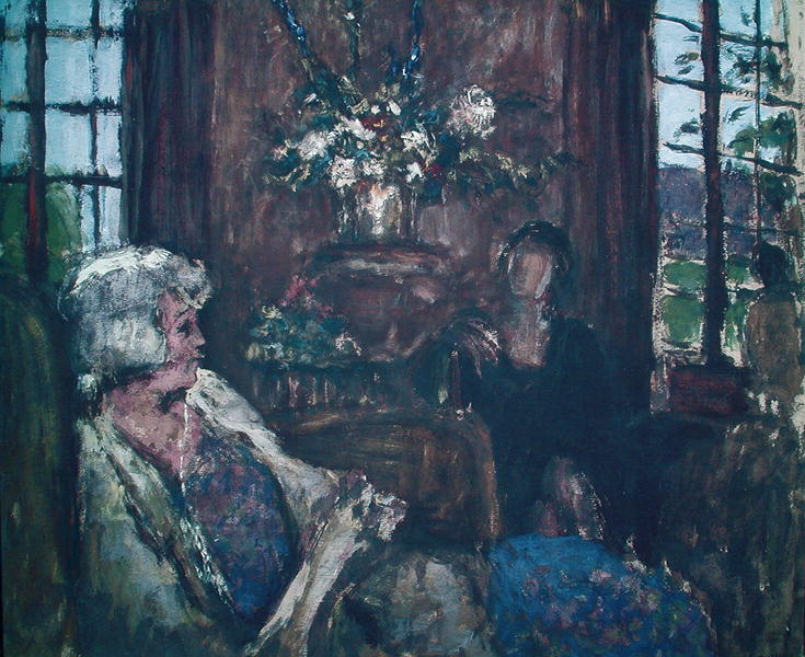 Interior (gouache) à Edouard Vuillard