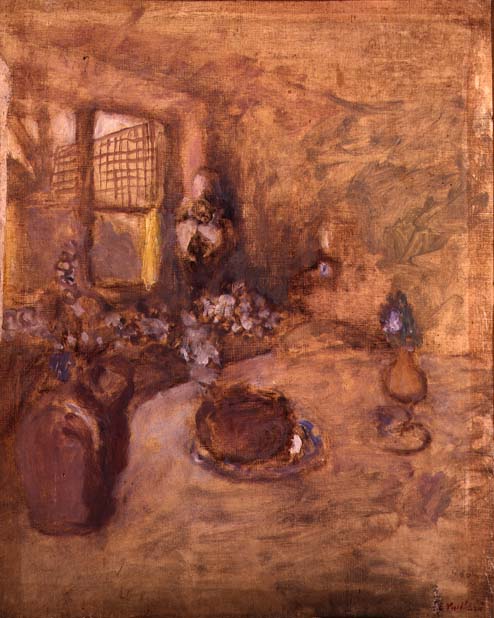 Interior (oil on canvas)  à Edouard Vuillard