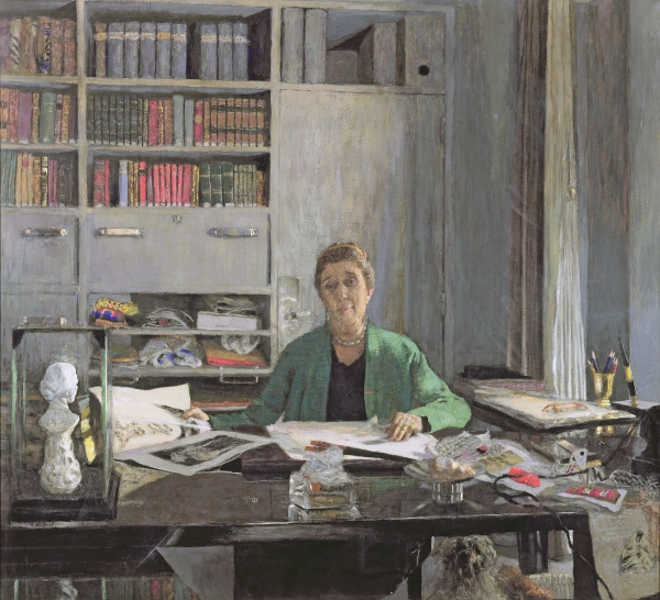 Jeanne Lanvin (1867-1946), c.1933 (oil on canvas)  à Edouard Vuillard
