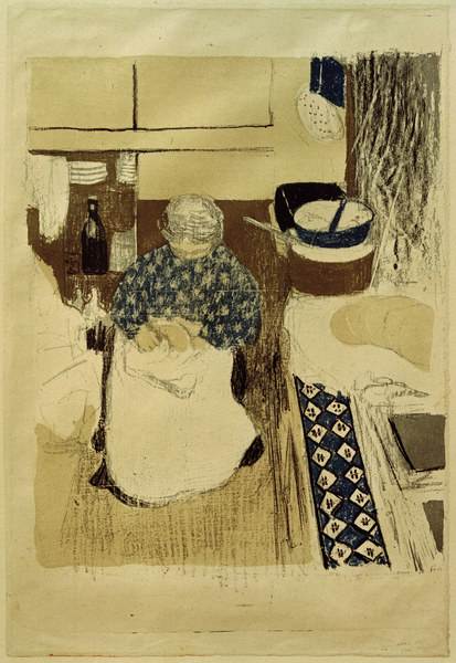 La cuisiniere (Die Koechin), à Edouard Vuillard