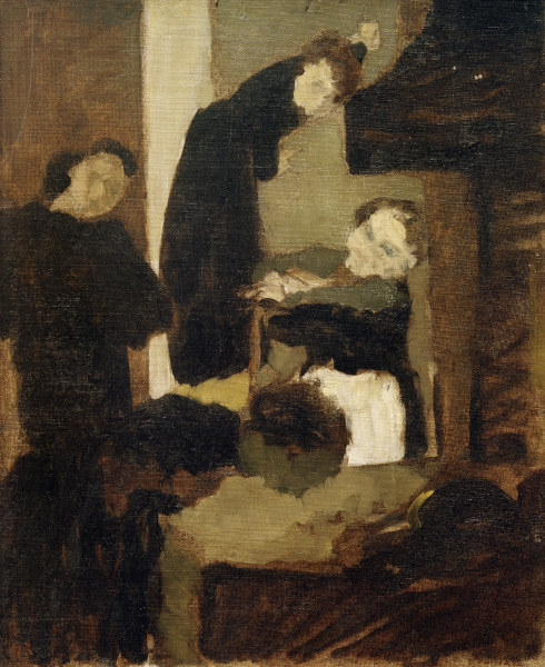 Madame Vuillard et ses ouvrieres à Edouard Vuillard