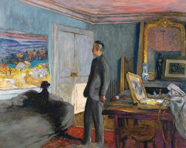 Pierre Bonnard (1867-1947) 1935 (oil on canvas)  à Edouard Vuillard
