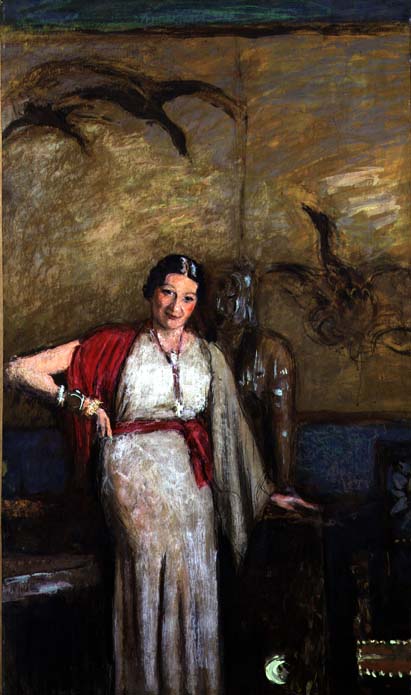 Portrait of Madame Freyssinet, c.1934 (chalks on paper)  à Edouard Vuillard