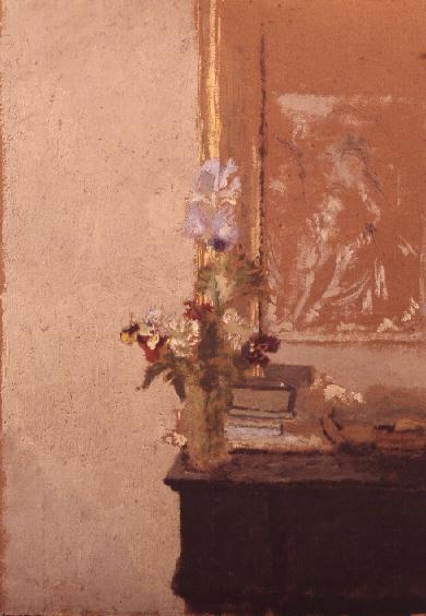 Still life of flowers  à Edouard Vuillard