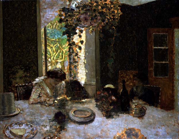 The Dining Room, c.1900 (oil on canvas)  à Edouard Vuillard