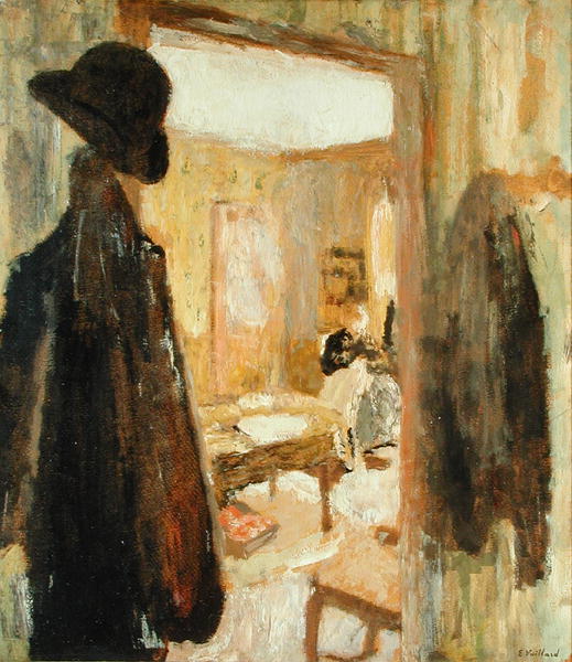 The Open Door, 1900-04 (oil on canvas)  à Edouard Vuillard