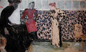 The Needlewomen, 1893-94 (mixed media on cardboard) 