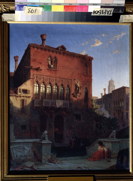 The House of Othello, the Moore in Venice à Eduard Gerhardt