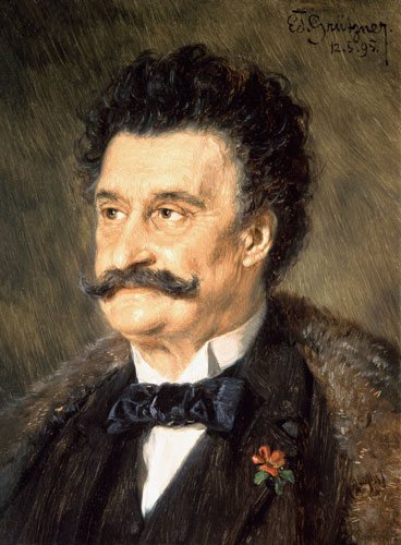 Johann Strauss the Younger à Eduard Grützner