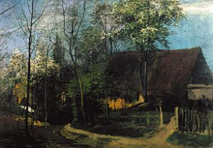 Village au printemps à Eduard Weichberger
