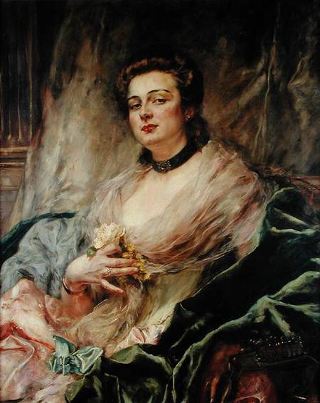 Portrait of the Artist's Wife à Eduardo-Leon Garrido