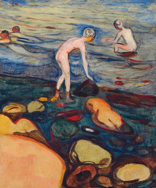Badende à Edvard Munch