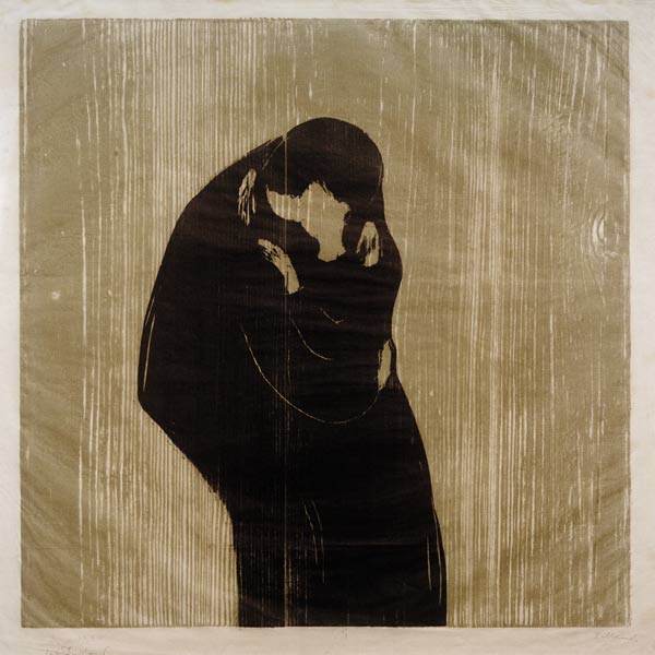 The Kiss IV à Edvard Munch