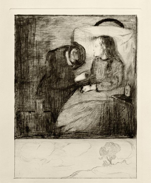 The Sick Child à Edvard Munch
