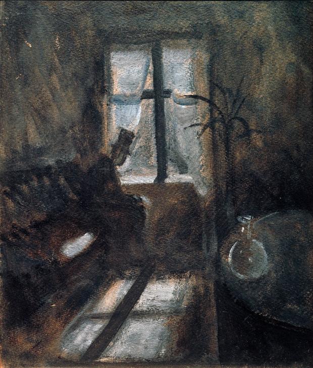 Night in Saint-Cloud à Edvard Munch