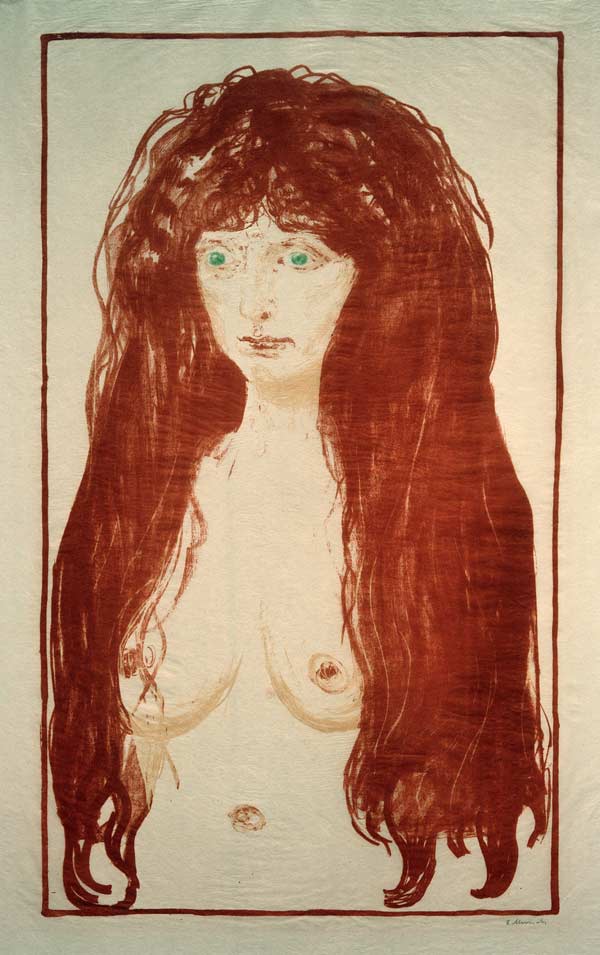 Munch, Nude (Sin) à Edvard Munch