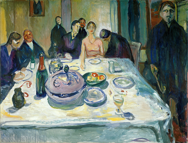 The Wedding of the Bohemian à Edvard Munch