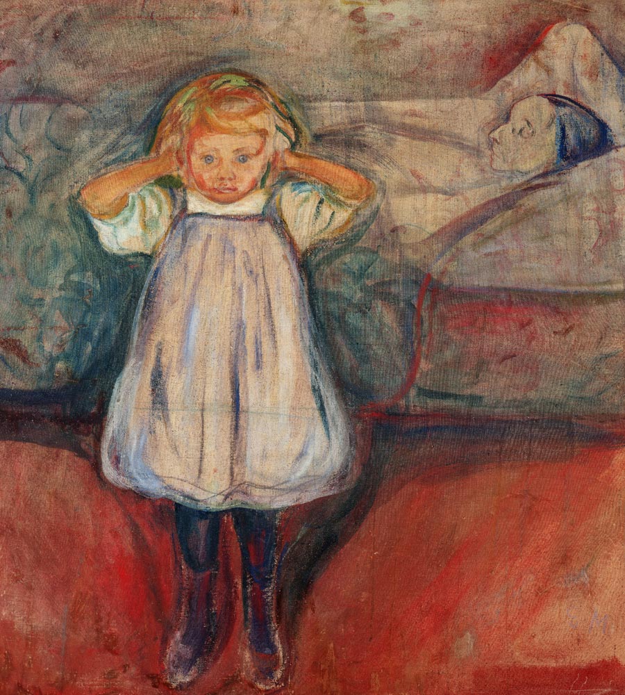 The Dead Mother and the Child à Edvard Munch