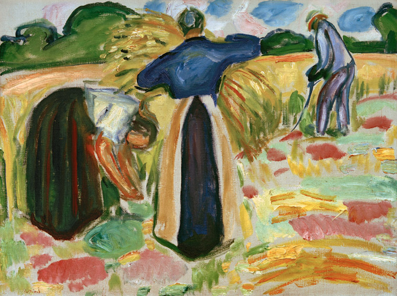 Munch, Harvest à Edvard Munch