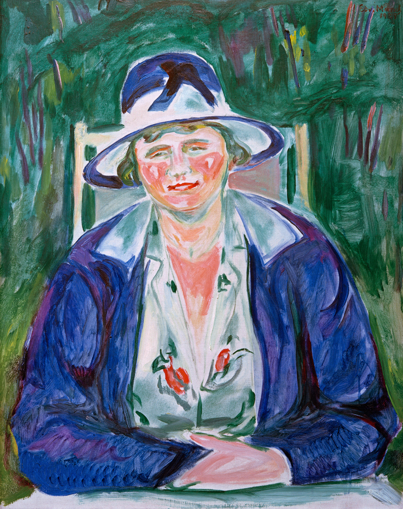 Portrait der Frau Hoffmann à Edvard Munch