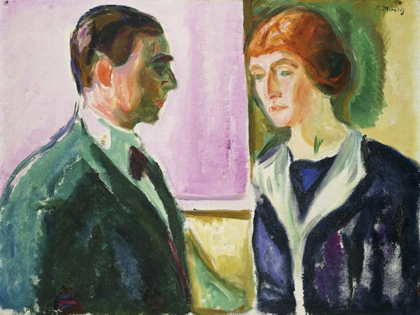 Käthe and Hugo Perls à Edvard Munch
