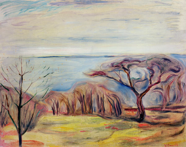 Landscape à Edvard Munch