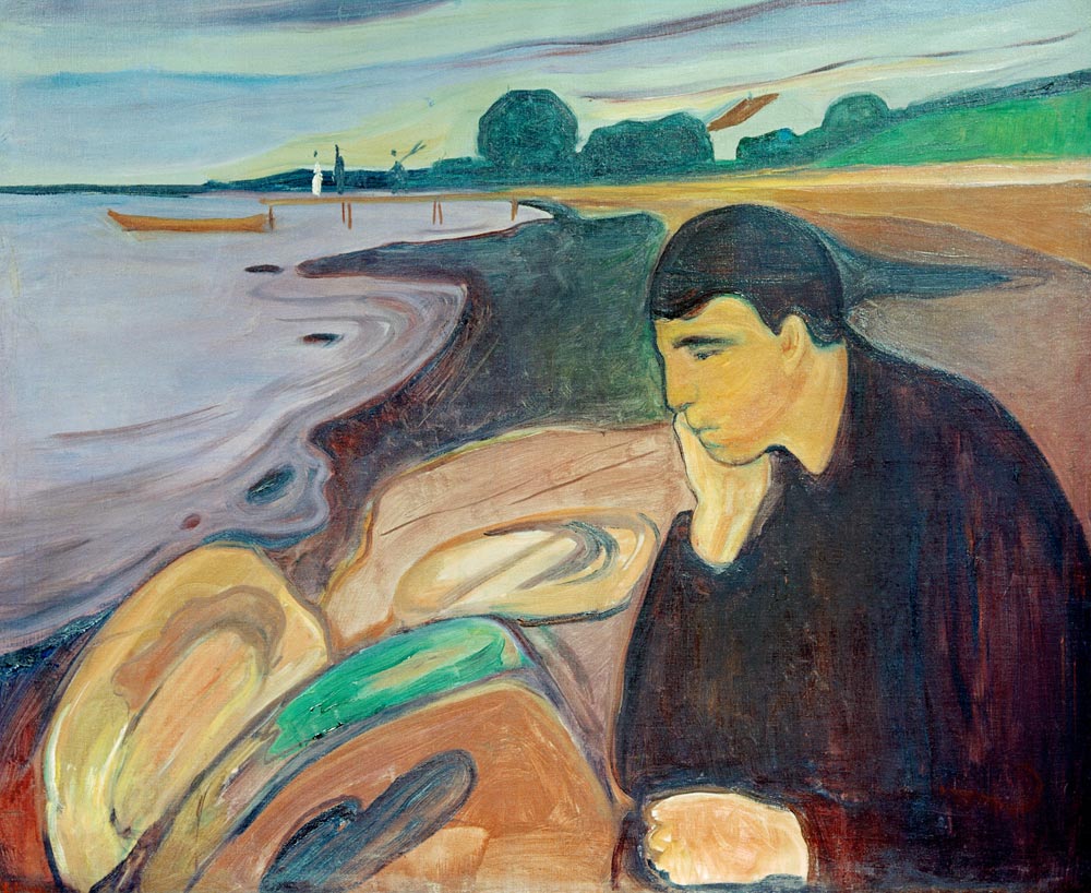 Munch, ‘Melancholy’ (Bergen) à Edvard Munch