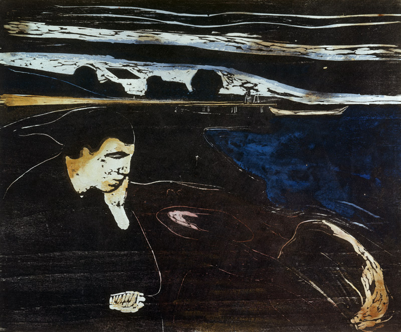 Melancholy à Edvard Munch