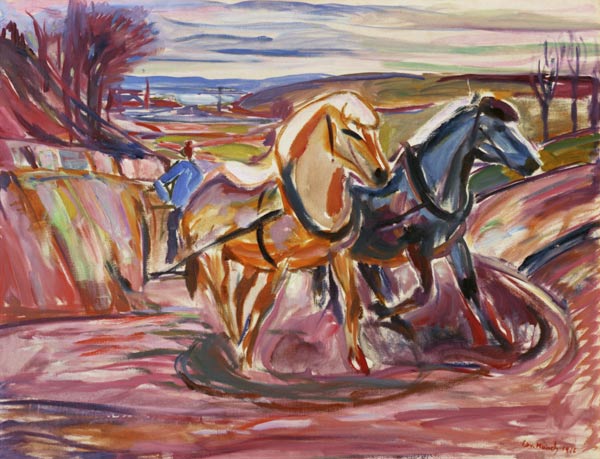 Munch, Horses à Edvard Munch